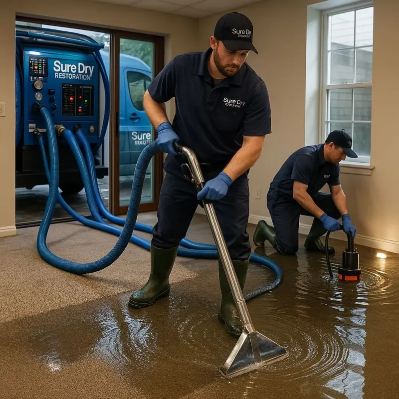 Water Extraction and Removal process in Rothsville, PA